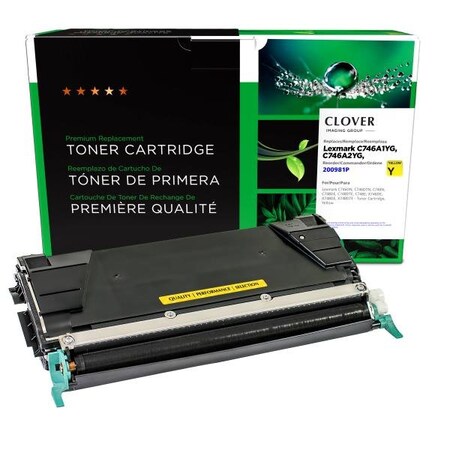 Clover Imaging Group Imaging Remanufactured Yellow Toner Cartridge 200981P